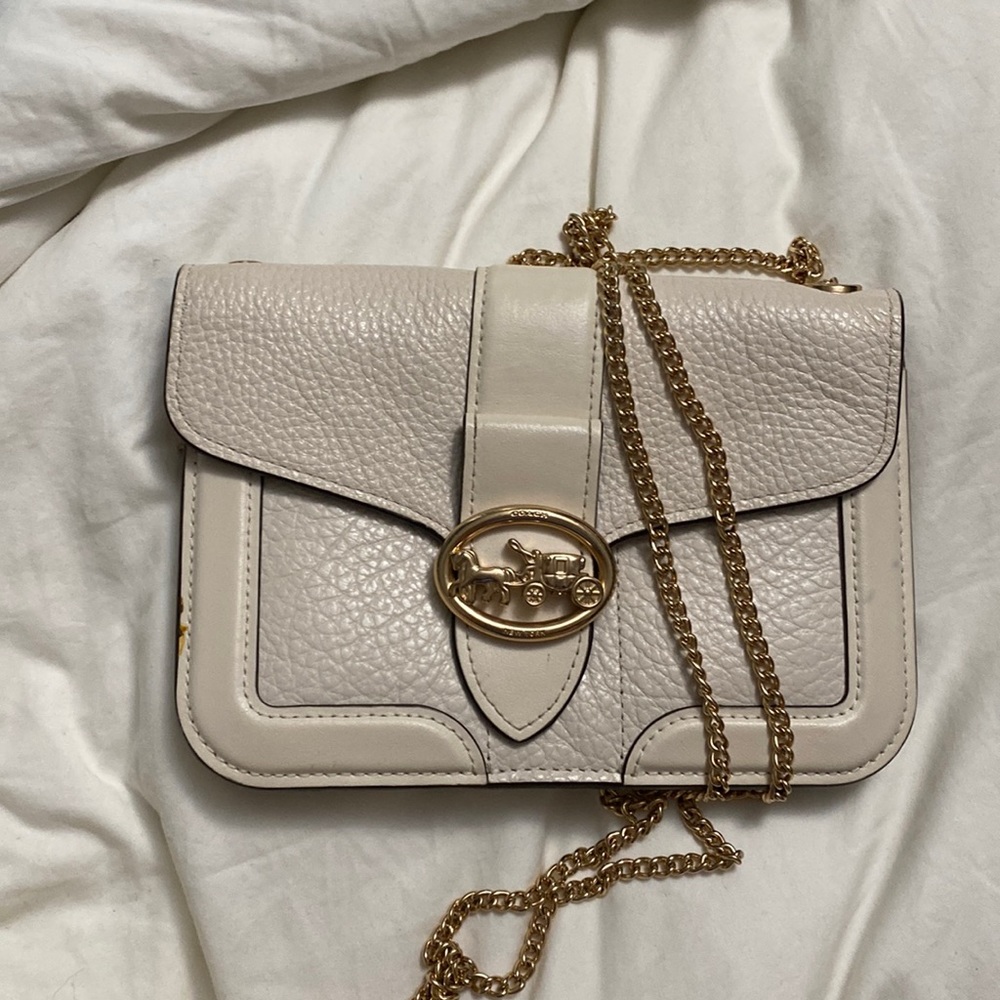 Coach Chain Cross Body Bag Gem